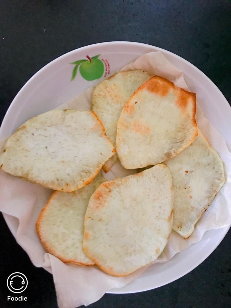 好吃到哭的烤红薯片（空气炸锅版）