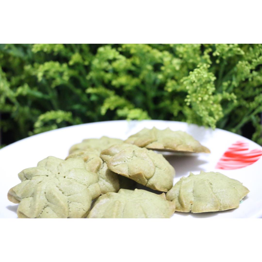 香甜抹茶曲奇饼干