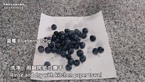 低糖椰香爆浆蓝莓软曲奇的做法 步骤2