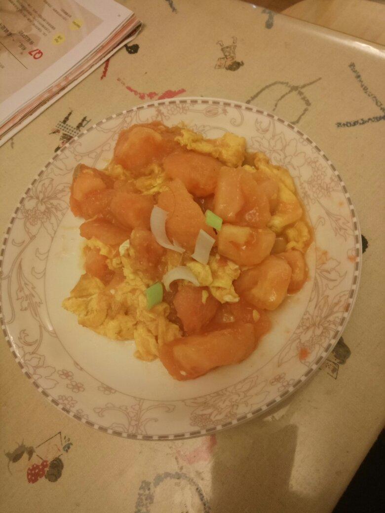 西红柿炒鸡蛋