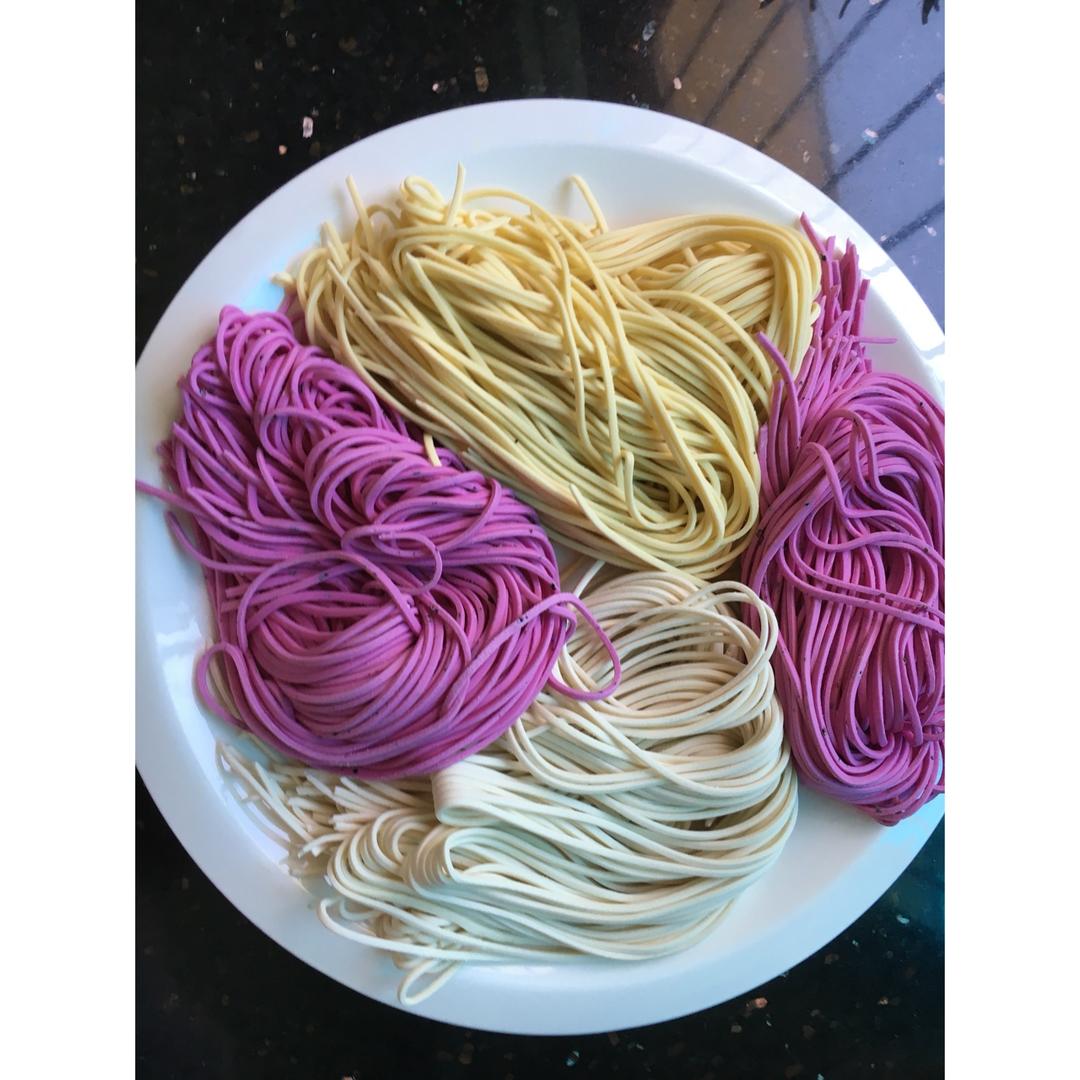 彩色面 有机面 蔬菜面 手工面 女侠森森
