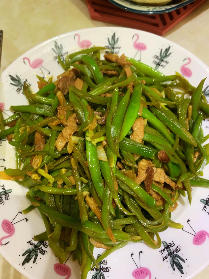 芸豆丝炒肉