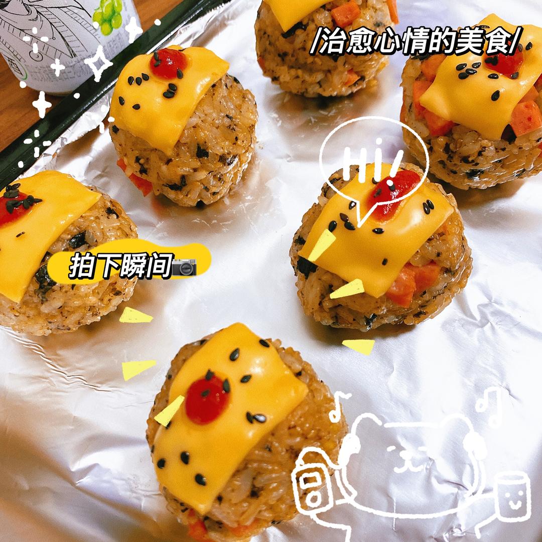芝士饭团的做法