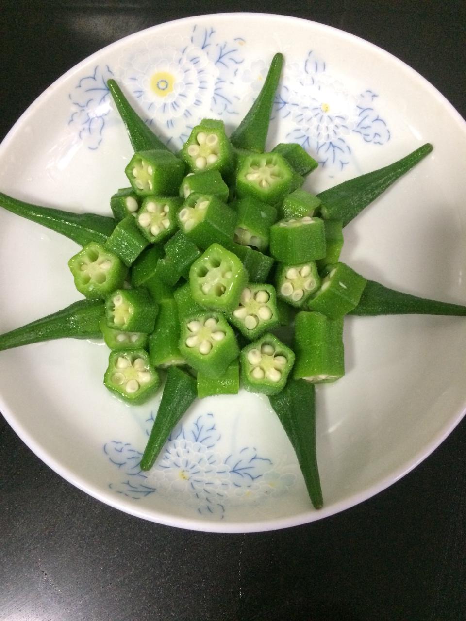 【白灼秋葵】清爽简单