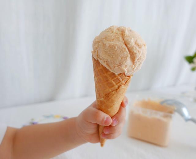 蜜桃(桃子味)乌龙冰淇淋(BRUON冰淇淋机视频食谱)的做法