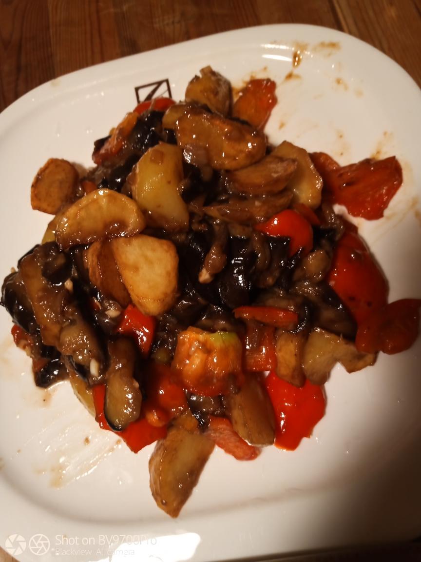 土豆烧茄子