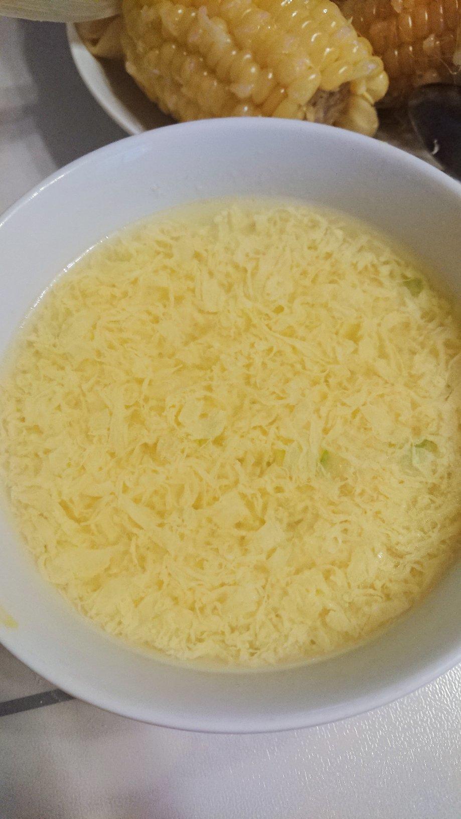 萱啊_做的甩出一大碗完美的蛋花汤,仅用一个鸡蛋