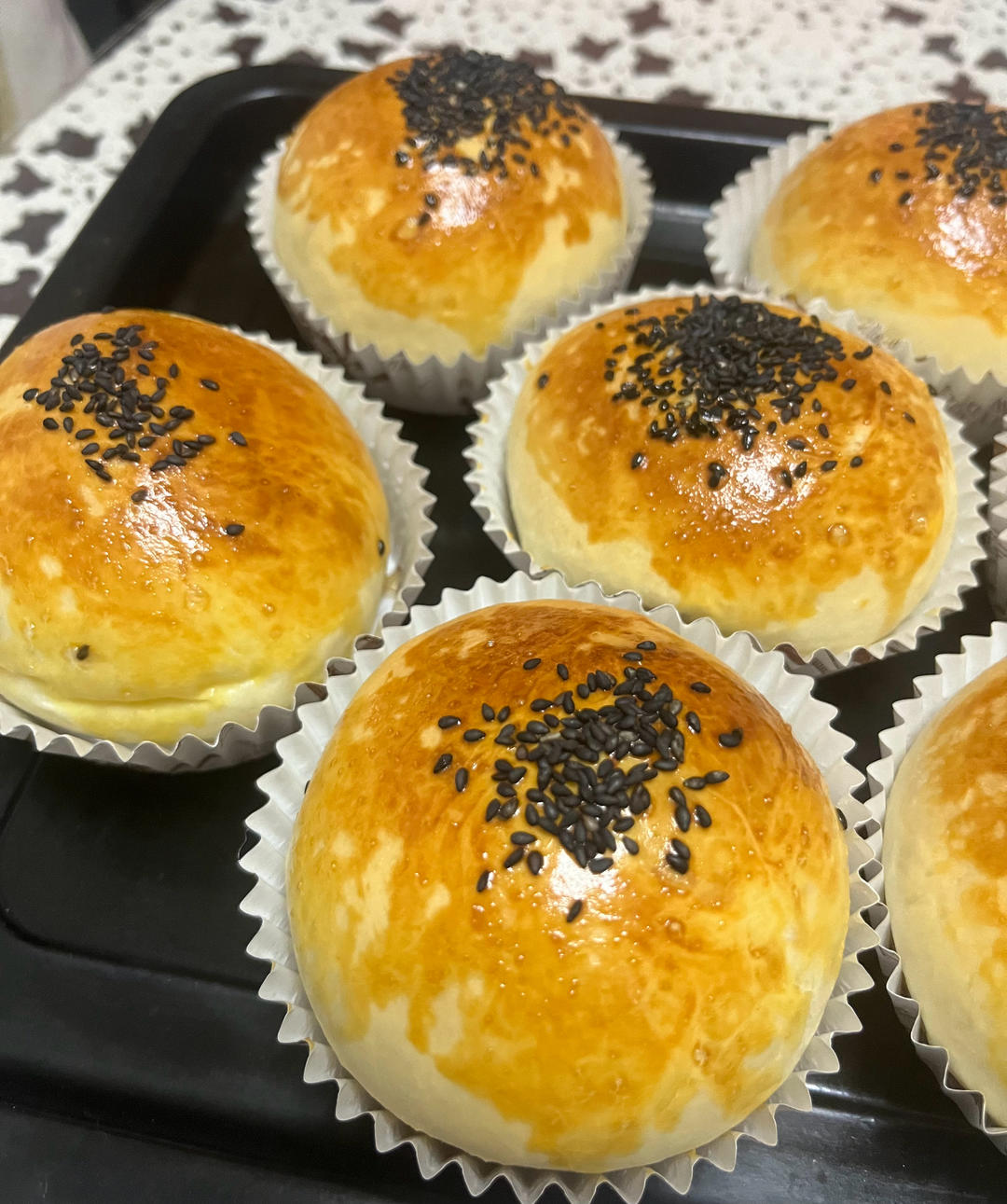 松软汉堡包胚