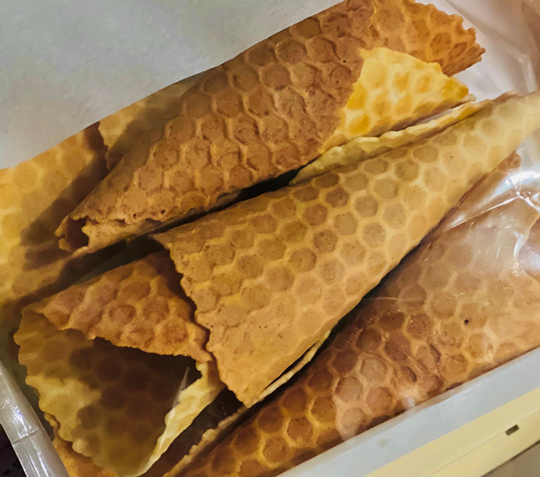 【视频食谱】冰淇淋蛋筒
