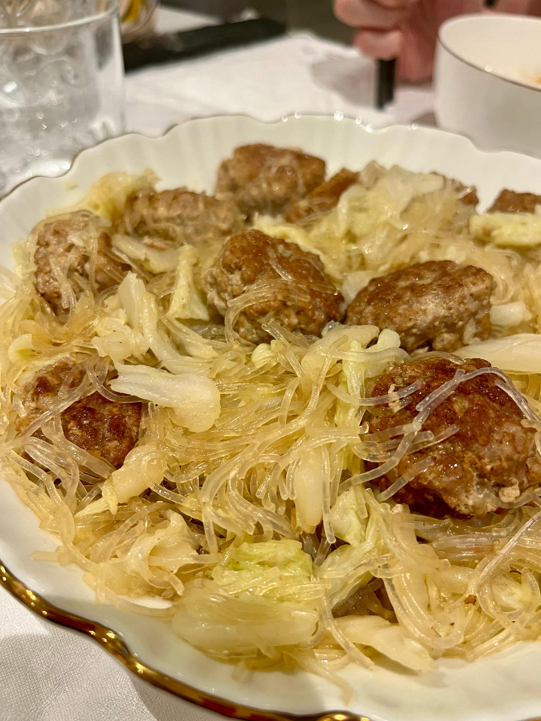 白菜烩丸子
