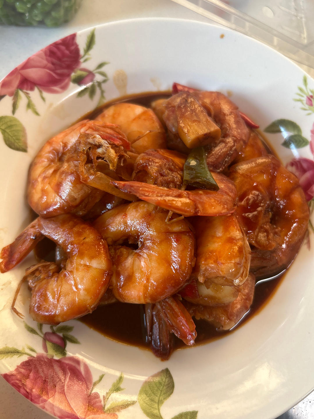 家庭版油焖大虾