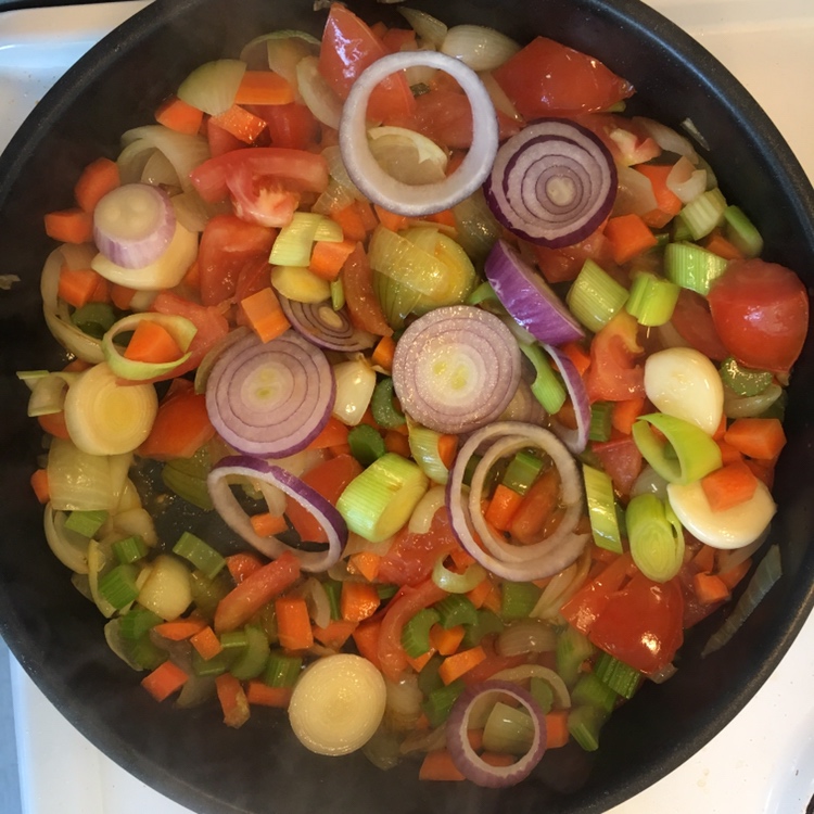 蔬菜高汤版鸡汤的做法 步骤6
