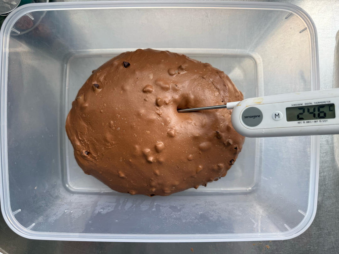 双倍浓郁巧克力乳酪吐司