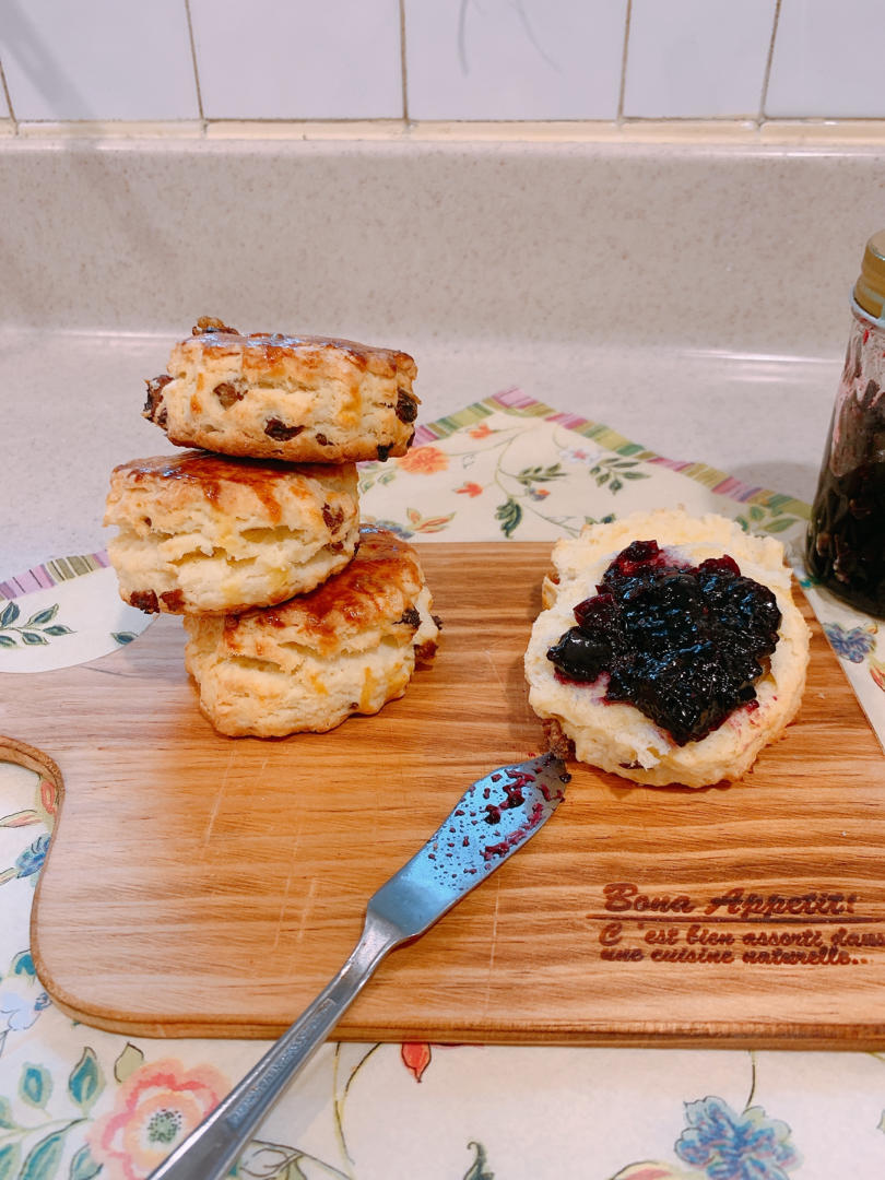 爆浆蓝莓司康Blueberry Explosion Scone