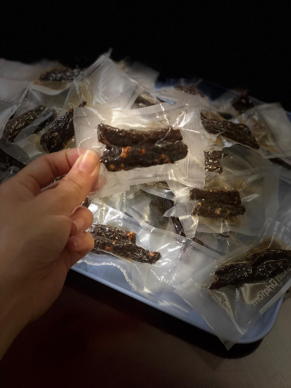 香辣手撕牛肉干