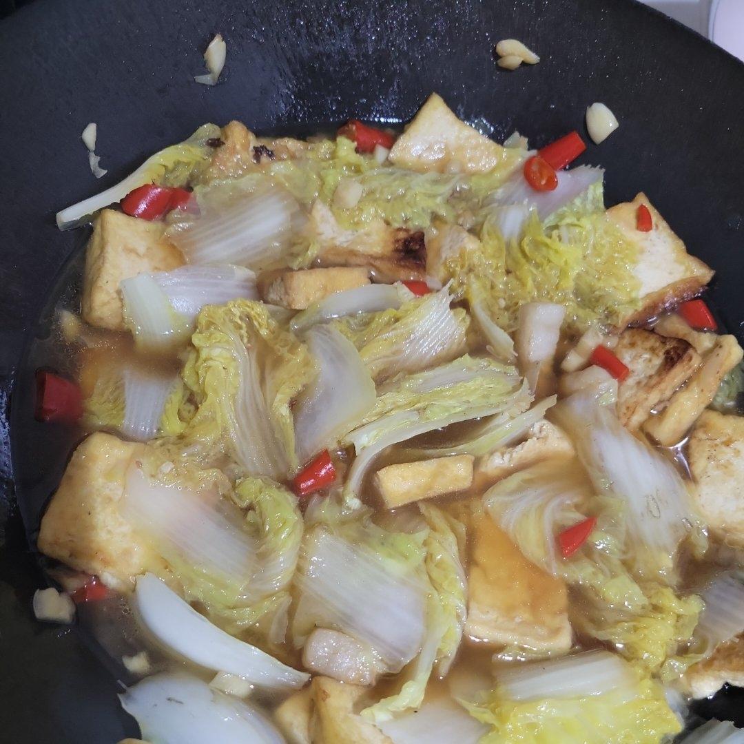 娃娃菜炖豆腐
