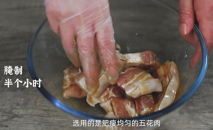 五花肉片的做法 步骤3