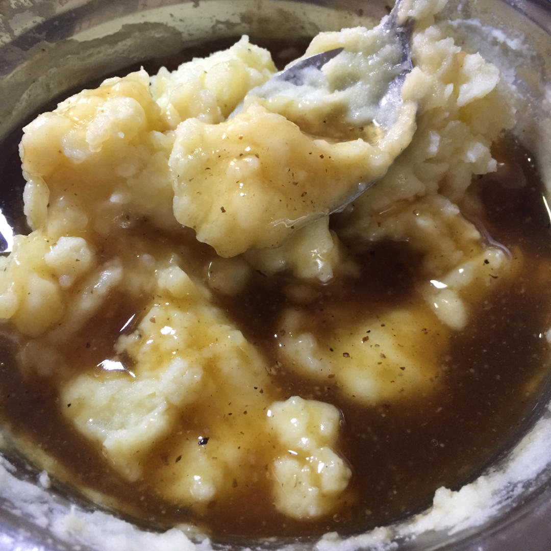 堪比KFC--浇汁土豆泥