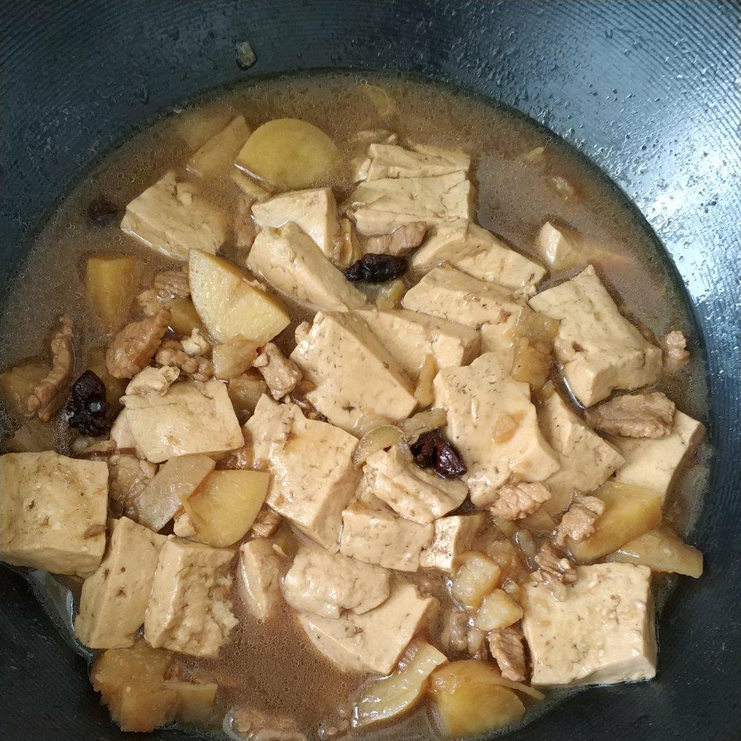 土豆炖豆腐