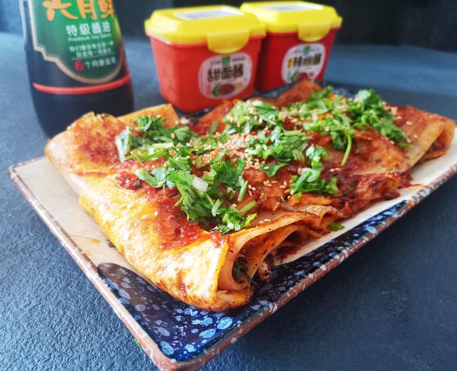 东北烤冷面的做法