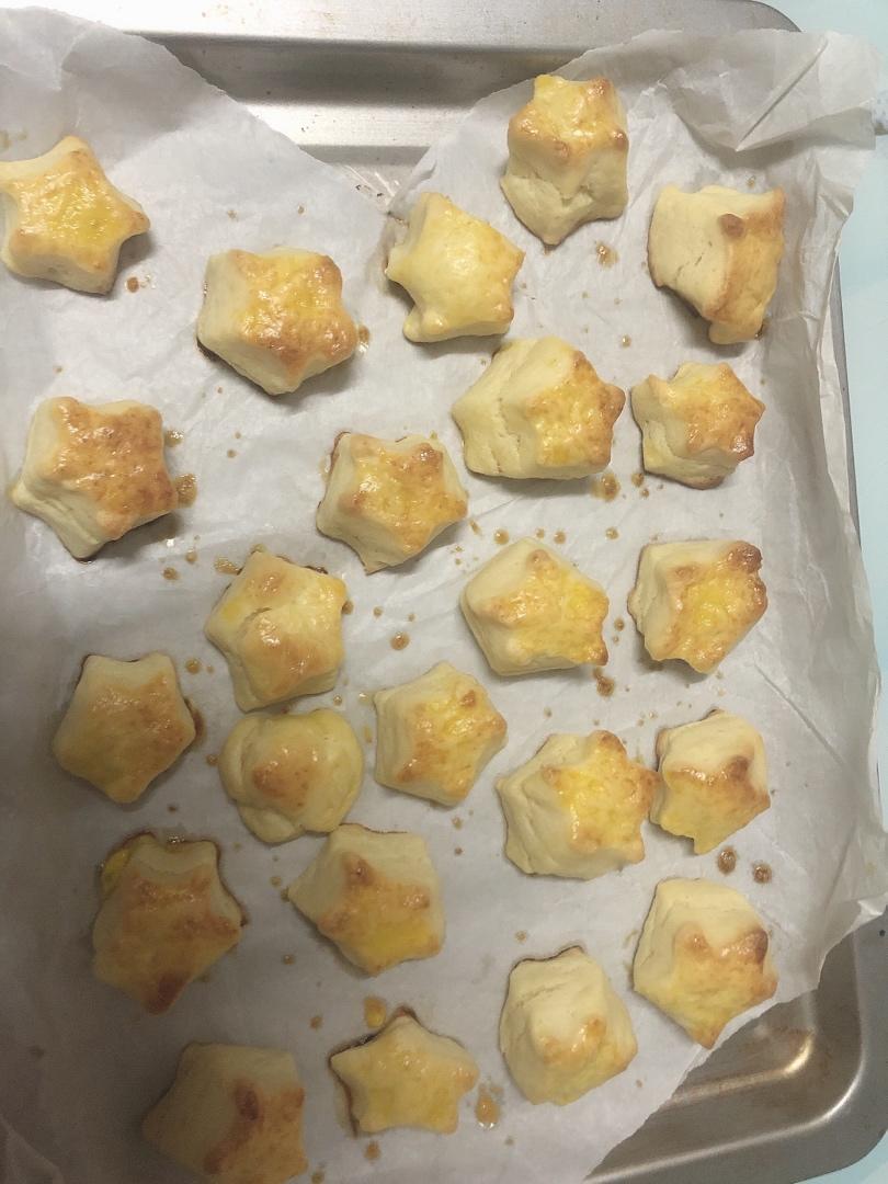 简单快手迷你奶油司康（消耗淡奶油/无黄油无泡打粉）