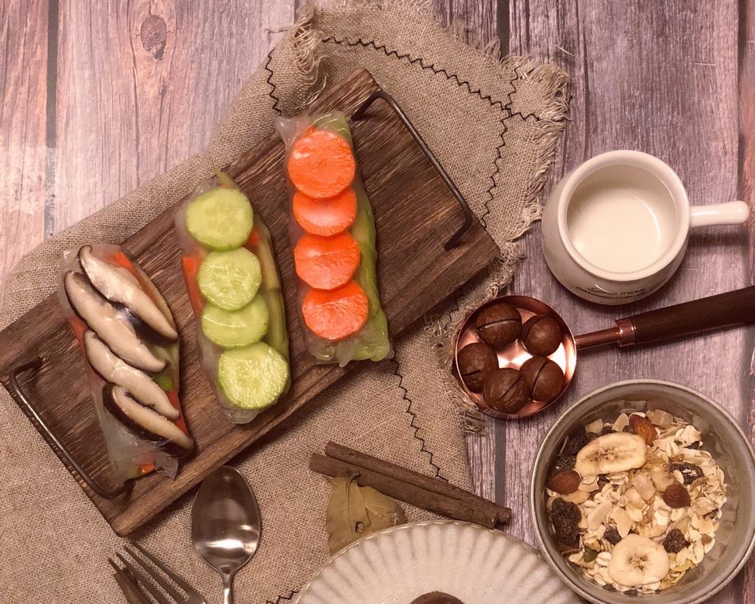 五彩缤纷越南春卷