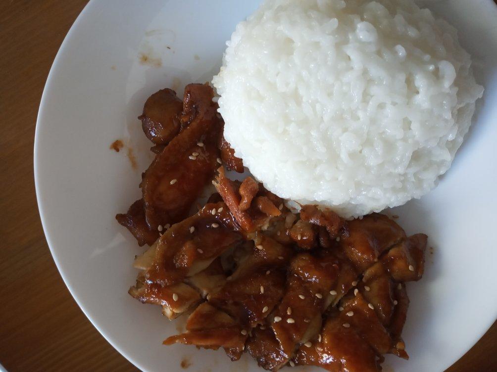 照烧鸡腿饭