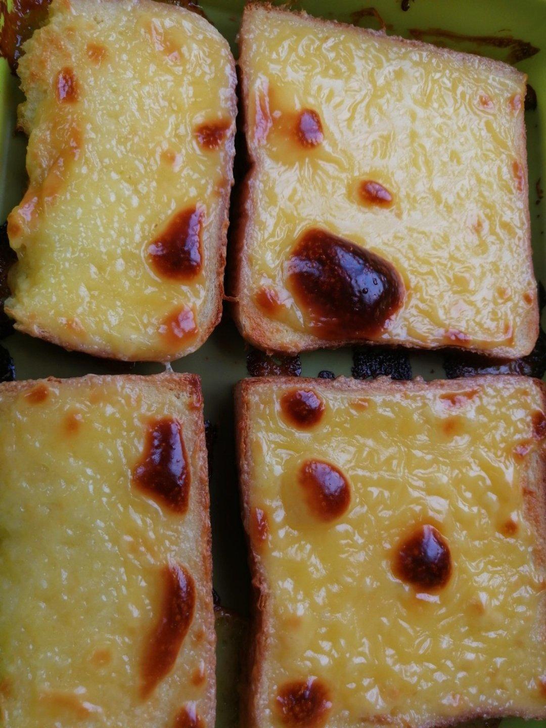 零失败快手岩烧乳酪(熔岩吐司)十分钟网红早餐，好吃哭