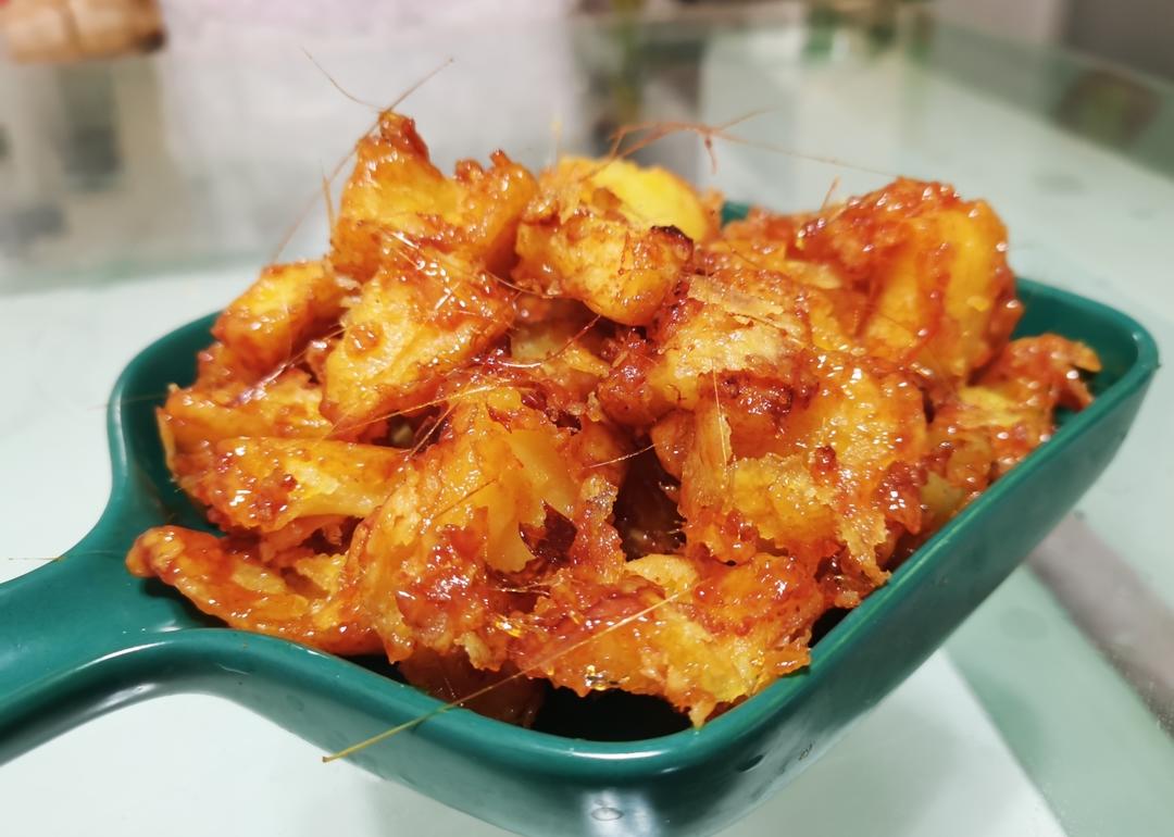 拔丝苹果 百分百成功 附炒糖过程最详细图解 适合各种拔丝菜品