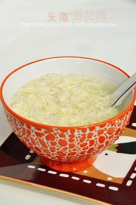 米酒蛋花汤的做法