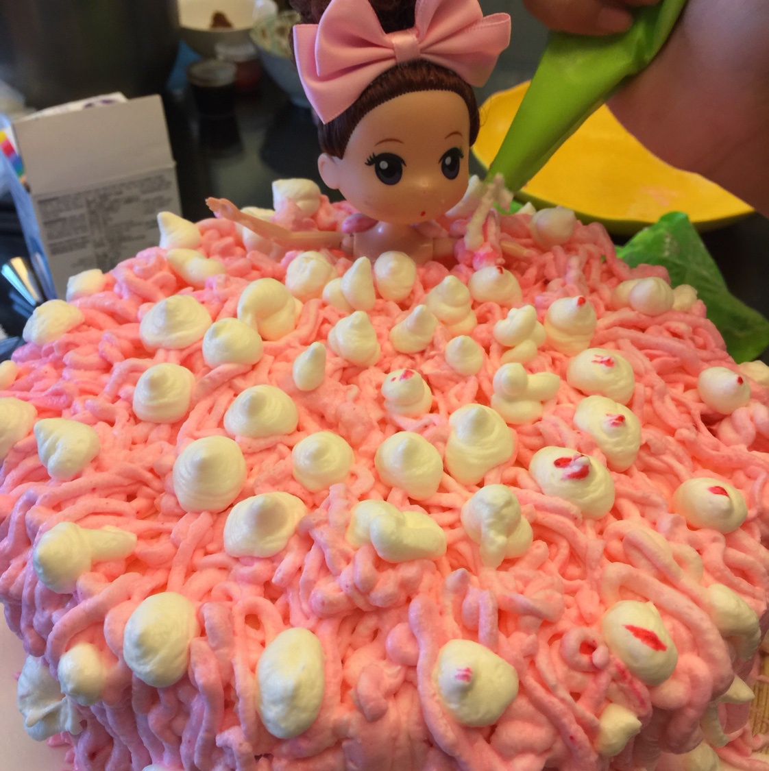 迷糊娃娃泡泡浴蛋糕