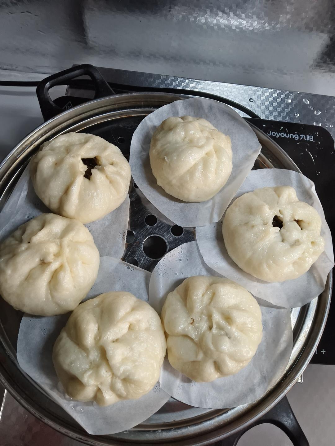 家庭手工肉馅大包子