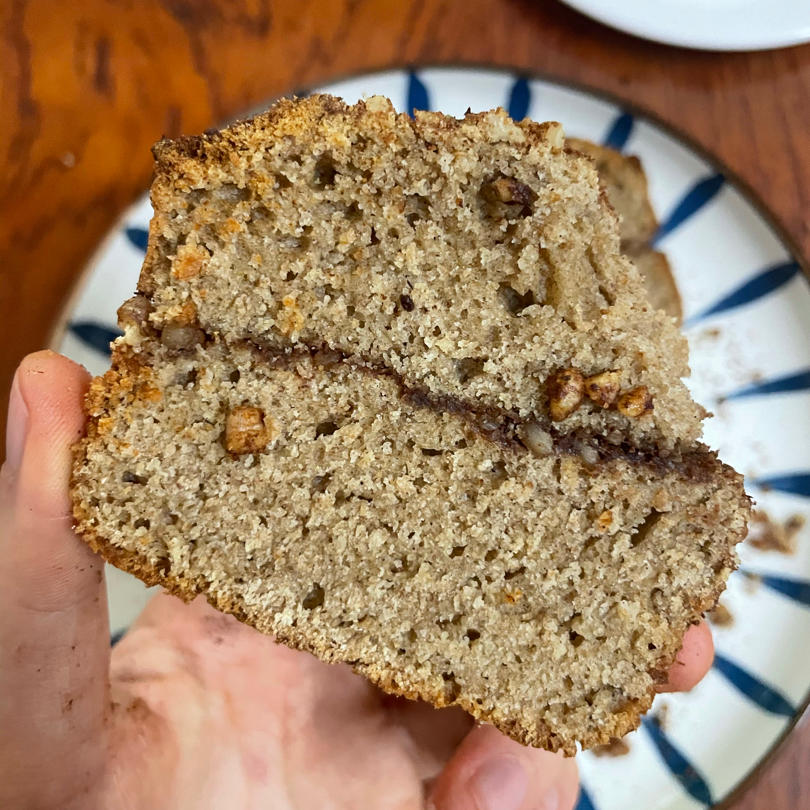 肉桂卷快手面包丨健康·烘焙