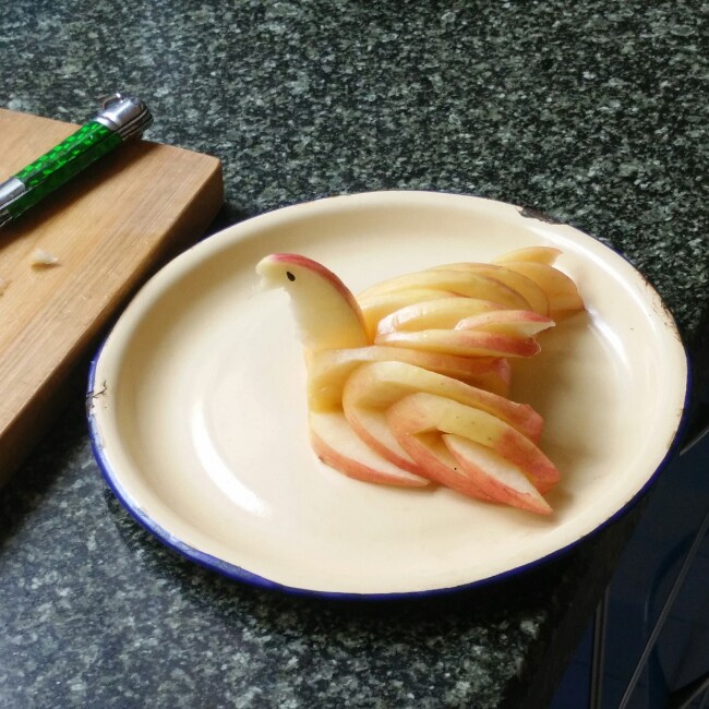 苹果天鹅