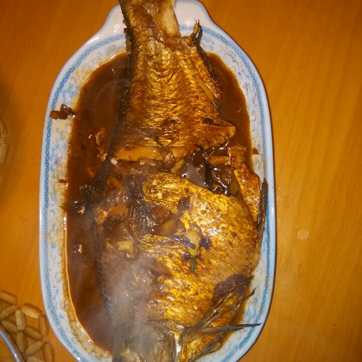 红烧鳊鱼