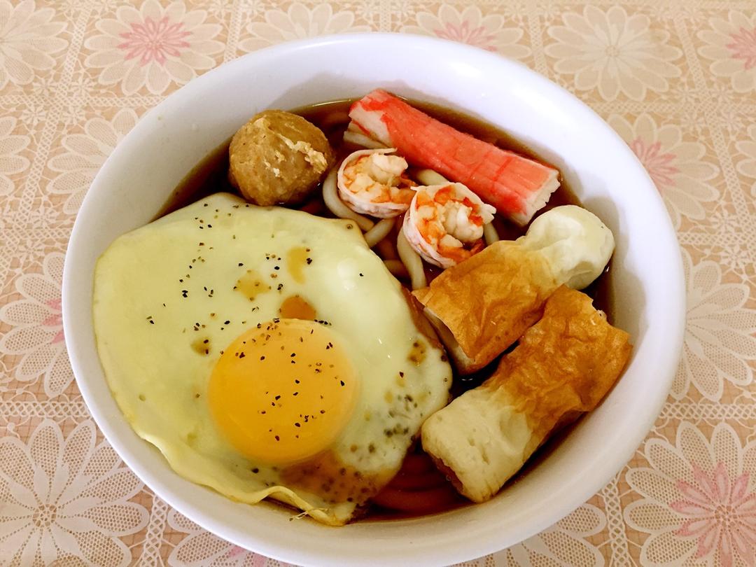 一碗乌冬面