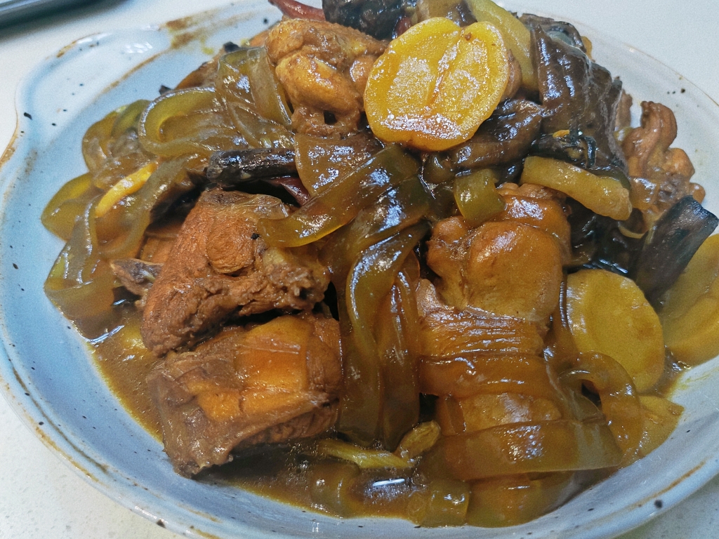 家庭版铁锅炖鸡🐔的做法