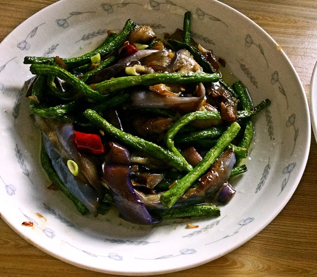 茄子豆角