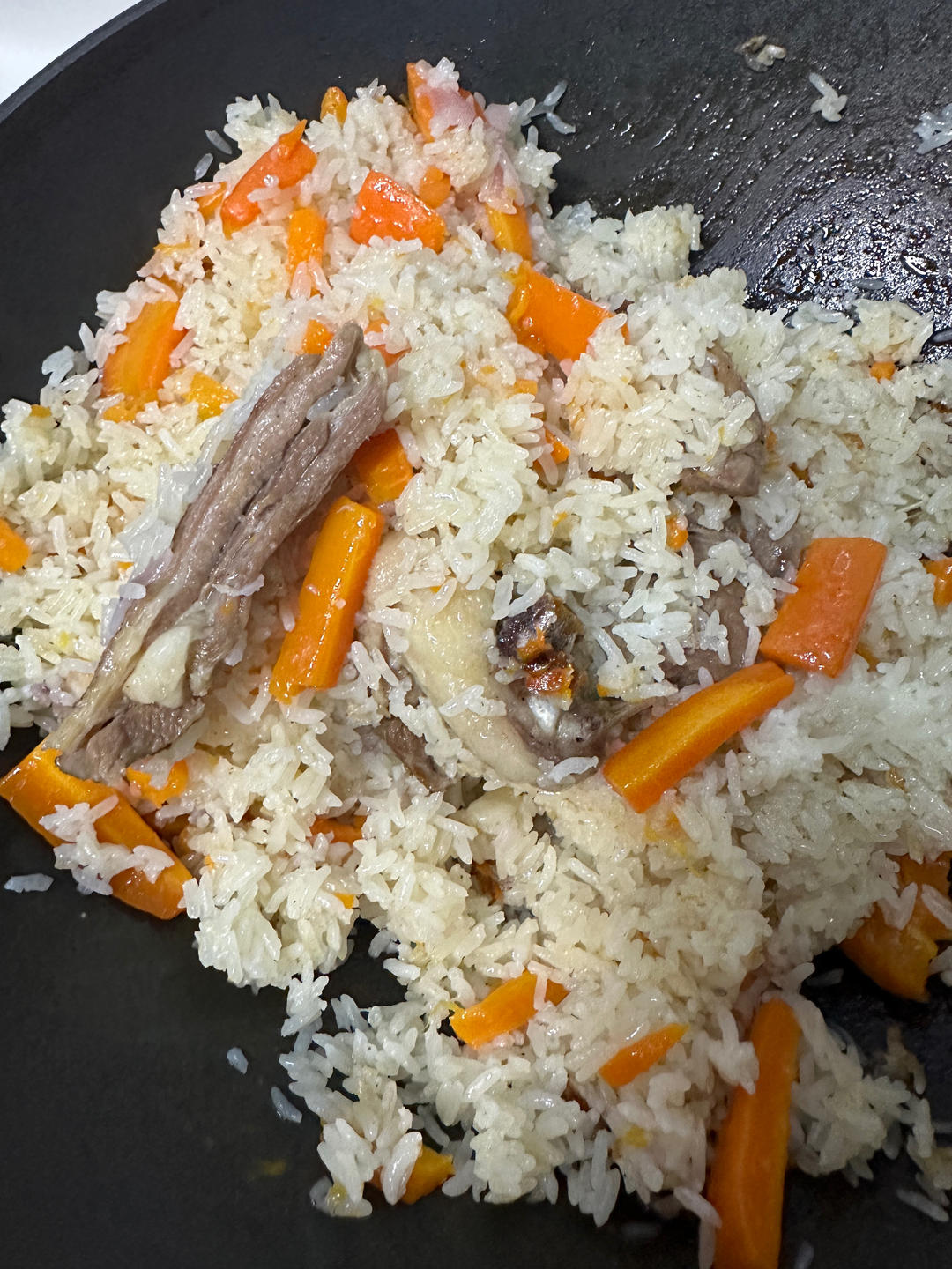 新疆羊排抓饭（出锅后米粒分明的秘密）