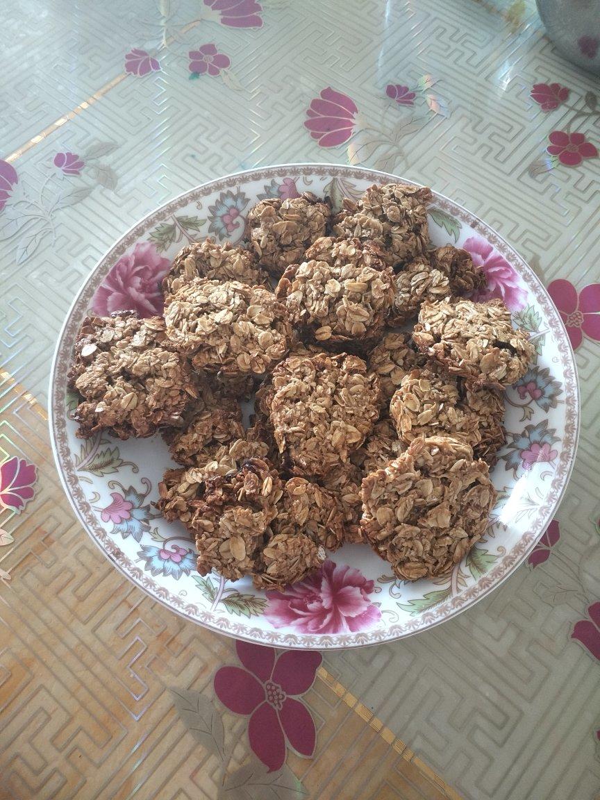 纯燕麦减肥零食饼干