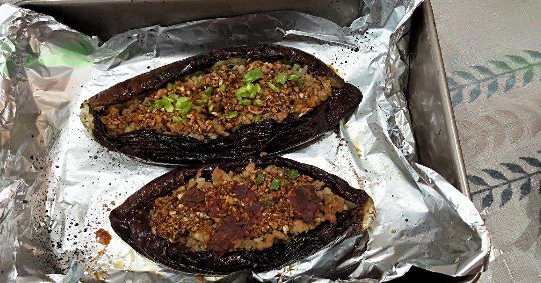 CC招牌菜销魂烤茄子，百吃不厌！