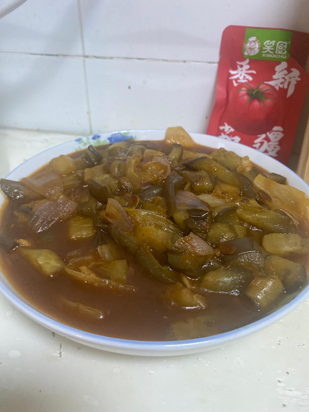 一款不油炸的鱼香茄子，健康、超级下饭