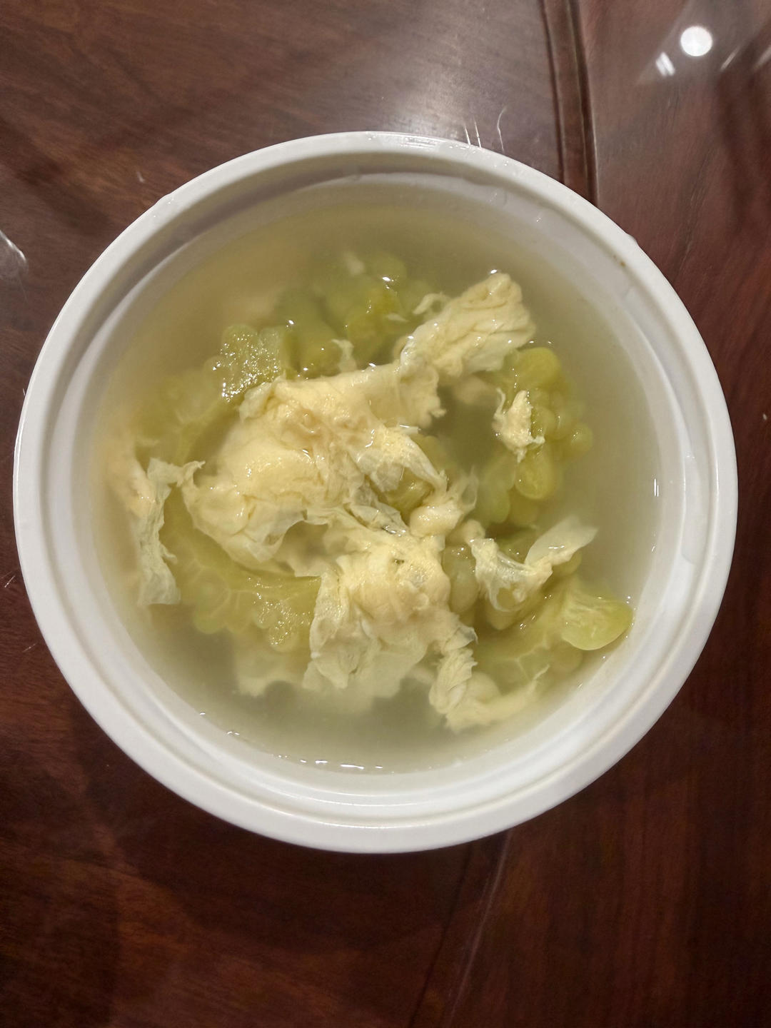 苦瓜鸡蛋汤