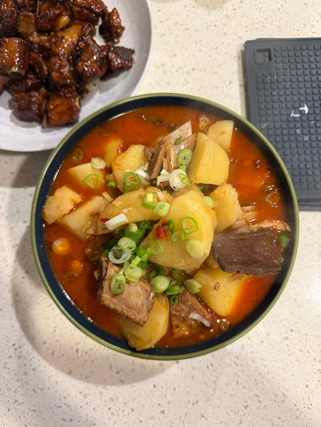 🔥巨好吃的红烧排骨炖土豆❗️懒人版轻松做拿手菜