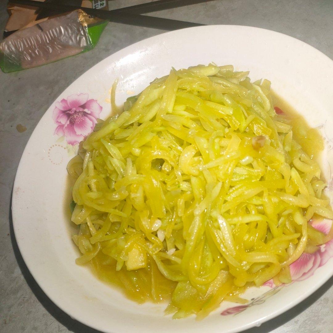 炒南瓜丝