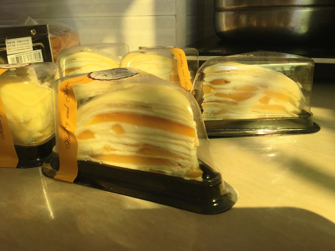 芒果千层蛋糕，100%成功告别煎皮无能