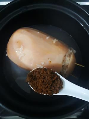椰蓉红枣糯米藕+糯米粥（一举两得😋香甜软糯）的做法 步骤5