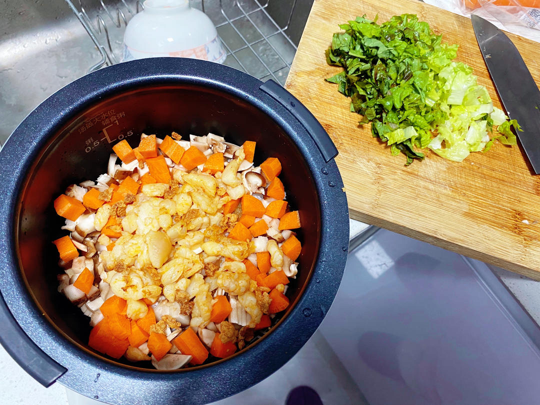上海菜饭（莴笋叶版）