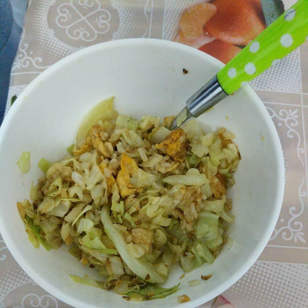 包菜炒饭