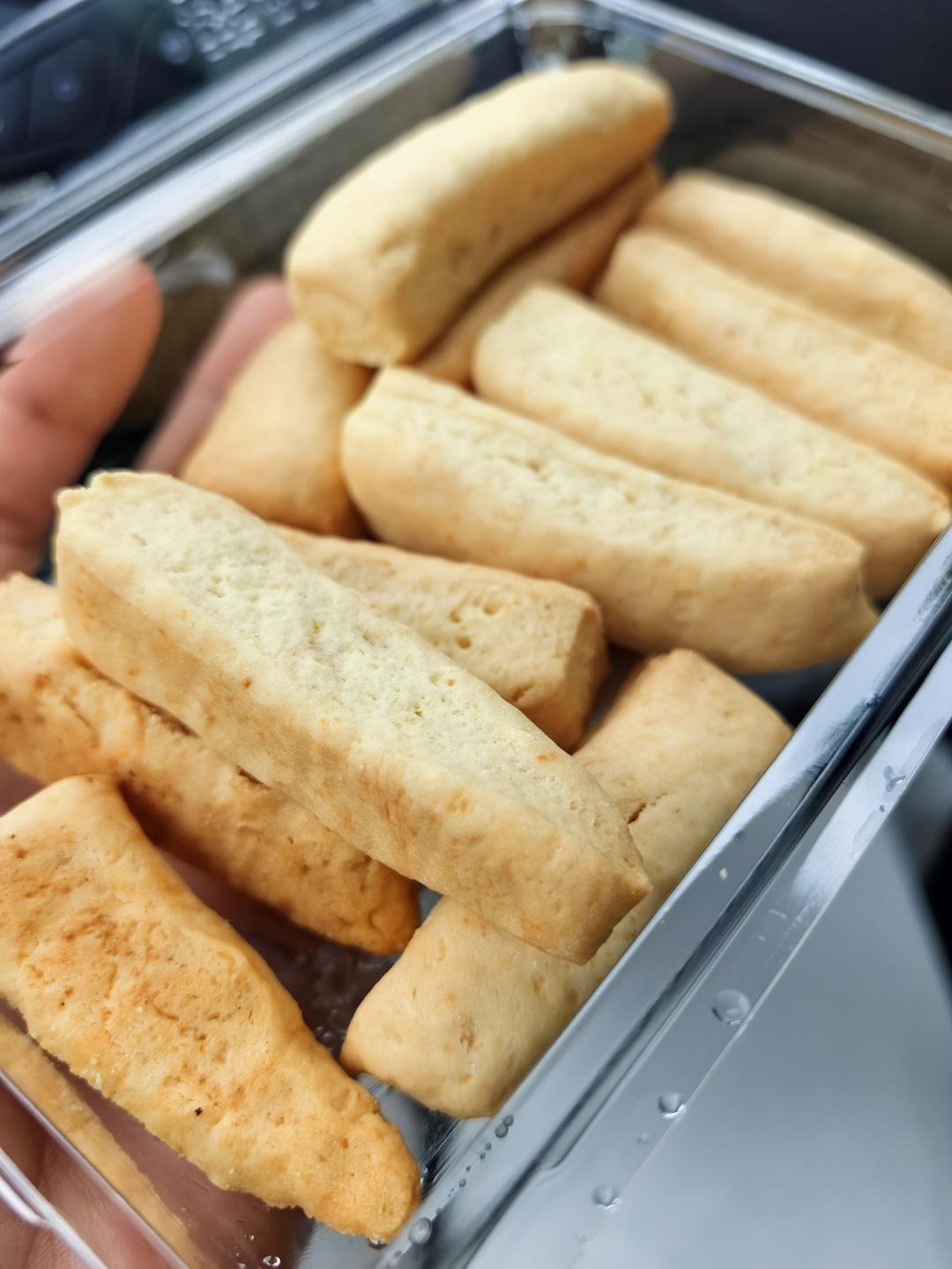 打发剩余淡奶油消耗之二•饼干棒